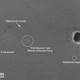 Illustration for article titled Remarkable Image Shows a Martian Crater With NASAs Garbage Still Insideem/em